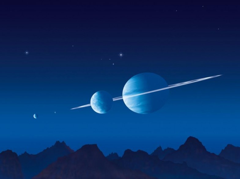 Blaue Welt - Digitale Version