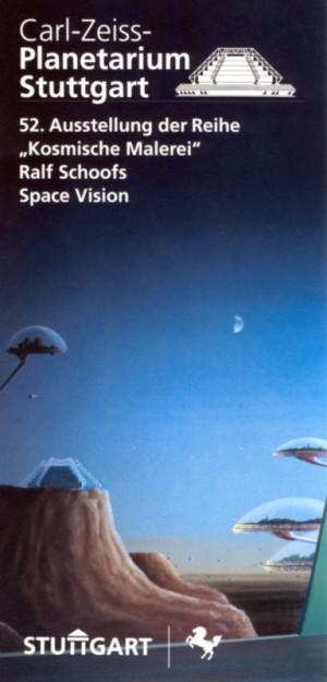 Flyer Ausstellung Planetarium Stuttgart 1997