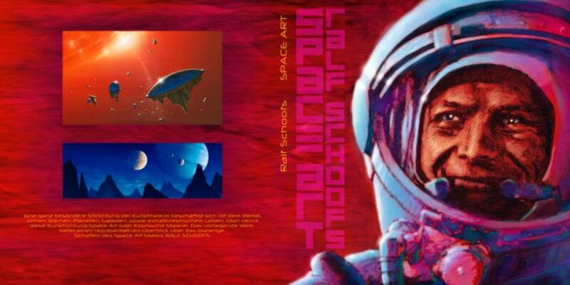 Space-Art Book Cover The cover of my Space-Art Book