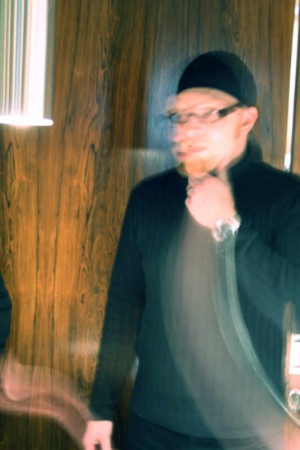 Stephen Parsick im Foyer des Planetarium Bochum