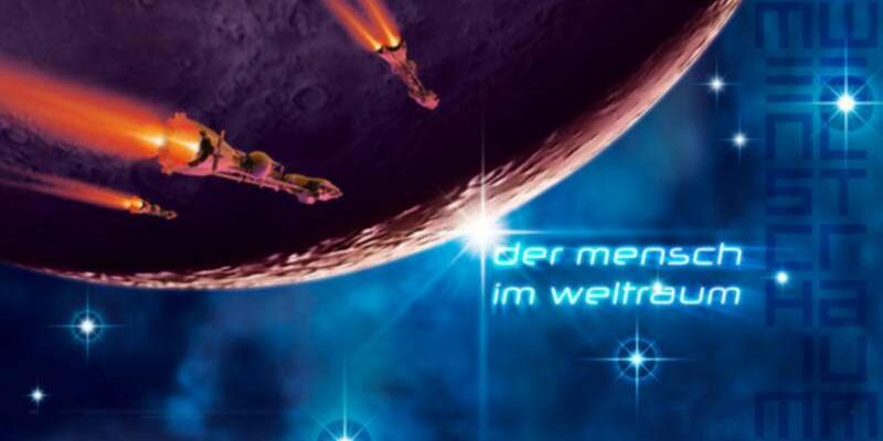 Kapitel "Der Mensch im Weltraum", Seite 30-31 Ralf Schoofs SPACE ART Buch, Kapitel "Der Mensch im Weltraum", Seite 30-31