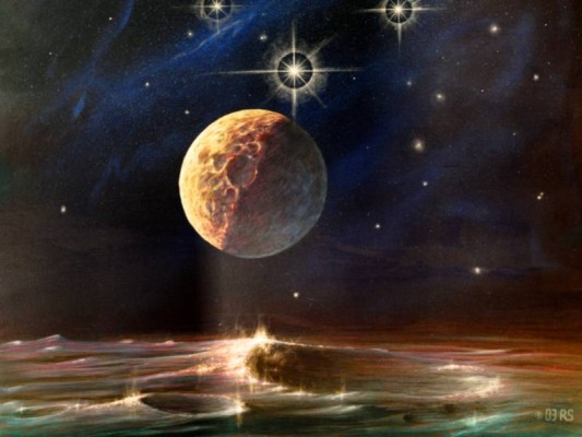 Halbschatten in Farbe (Detail)