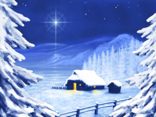 The refuge under the Christmas star