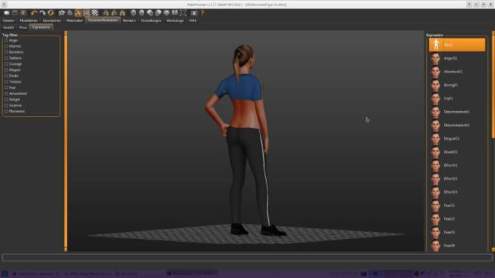 MakeHuman Experiment 2