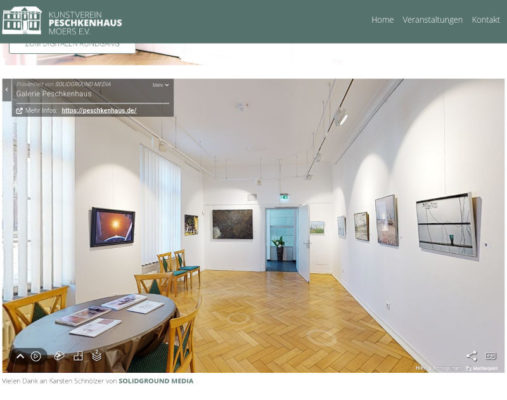 Virtuelle Galerie Peschkenhaus in Moers Bild 1