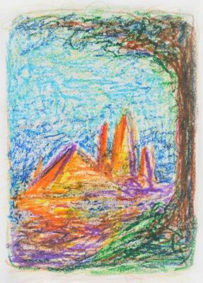 Speedpainting mit Ölpastel